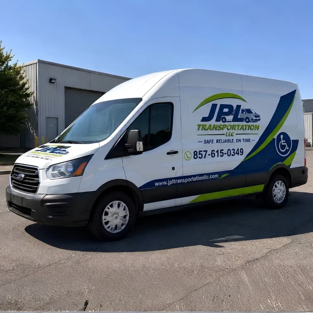 Van medical taxi Image